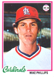 1978 Topps Baseball Cards      088      Mike Phillips